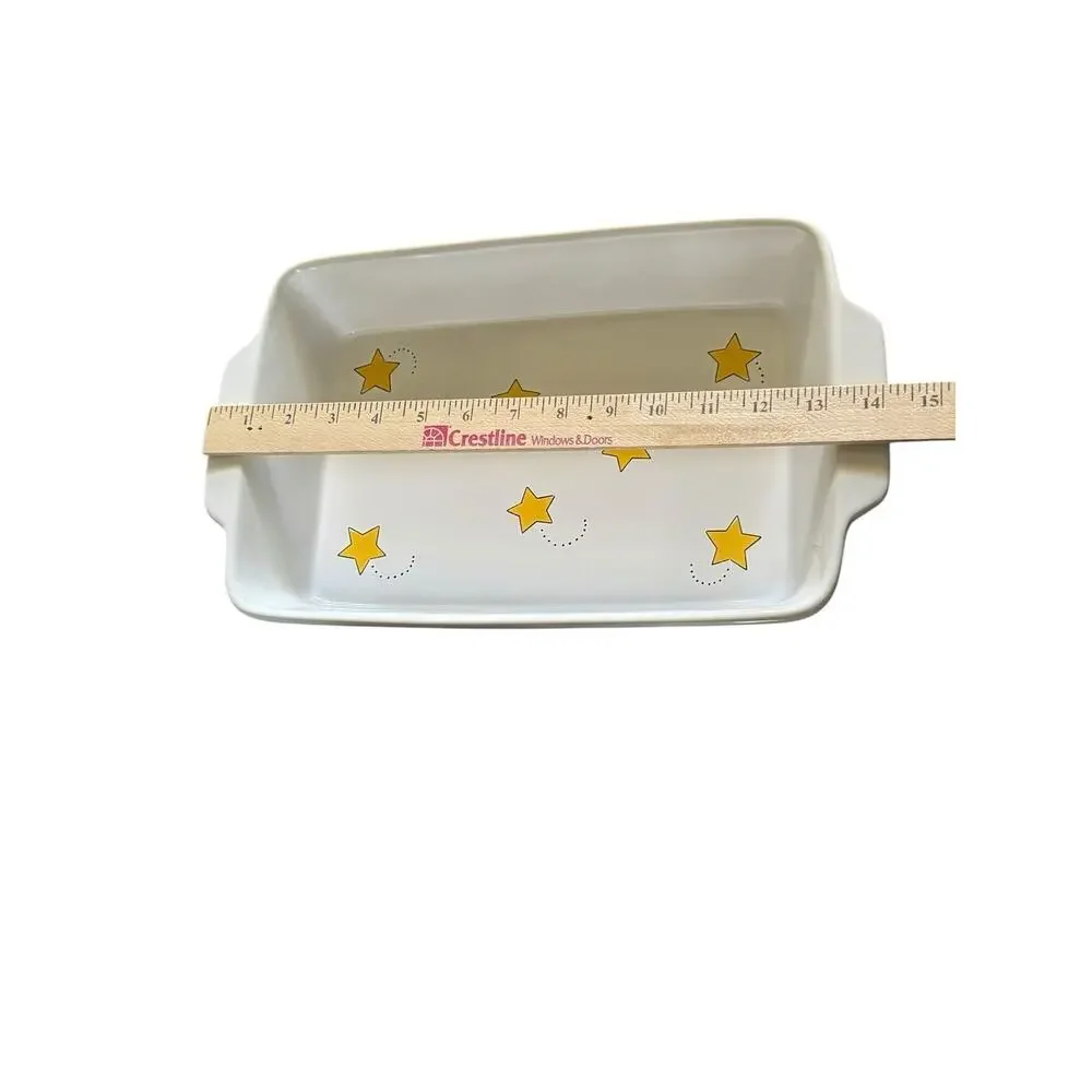 Christmas Reindeer Whimsical‎ Holiday Rectangle Baker W/ Stand LTD Commodities